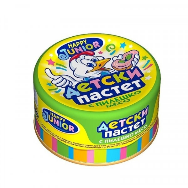 пастет компас джуниър пилешки 100 гр