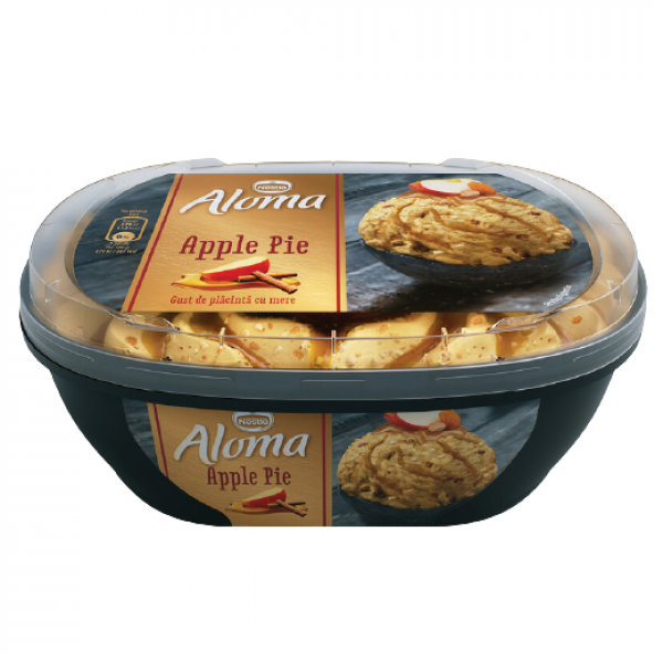 сладолед алома ябълков пай 900гр