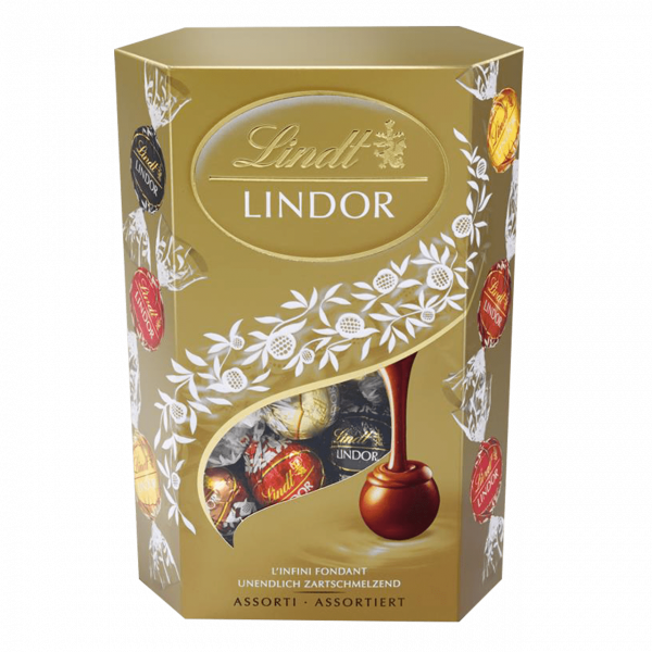 бонбони линдор асорти 200 гр