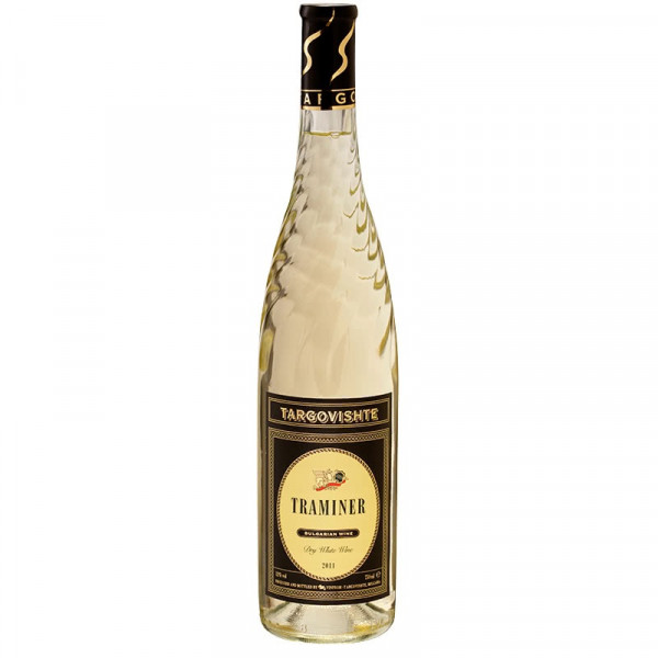бяло вино търговище траминер 750мл.