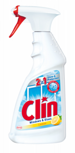 препарат за стъкла клин лимон помпа 500мл.