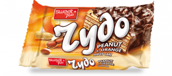 вафла чудо с фъстък и портокал 75гр