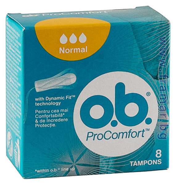 Тампони ОБ Нормал - 8бр.
