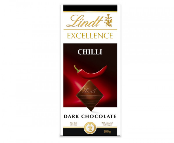 шоколад линд екселенс чили 100 гр