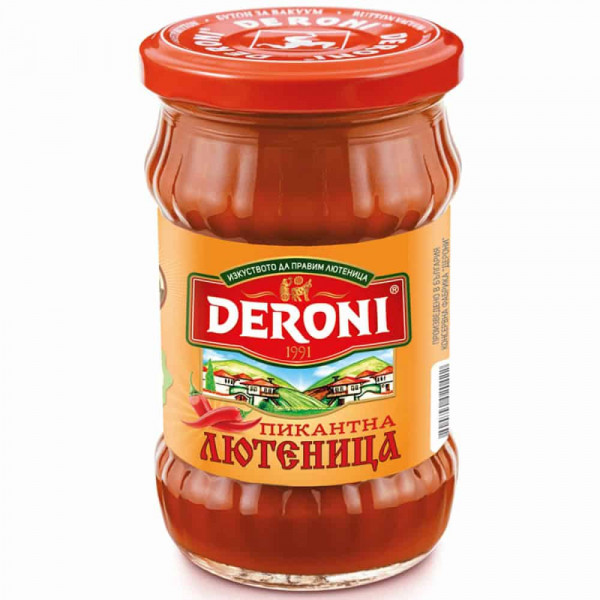 лютеница дерони пикантна 260гр.
