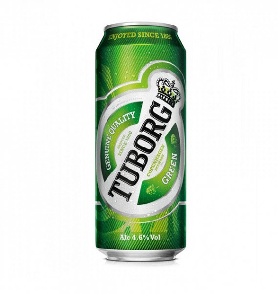 бира туборг кен 500 мл