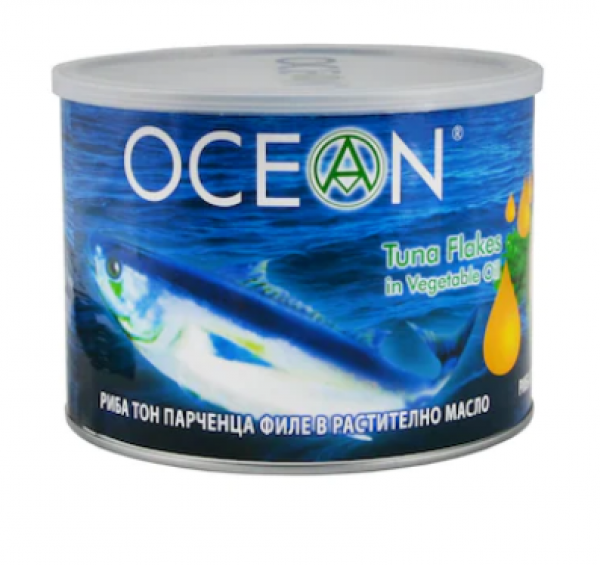 риба тон океан парченца в раст.масло 95гр