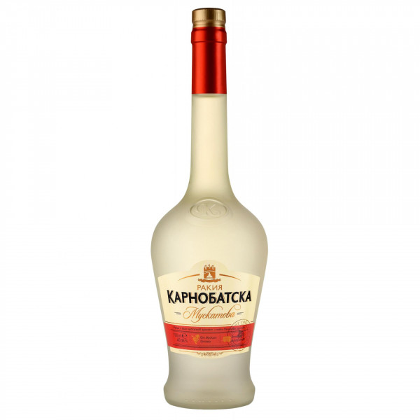 ракия карнобатска мускатова 700мл.