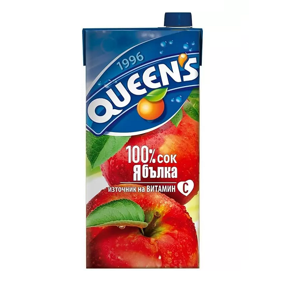 натурален сок куинс ябълка 0.250