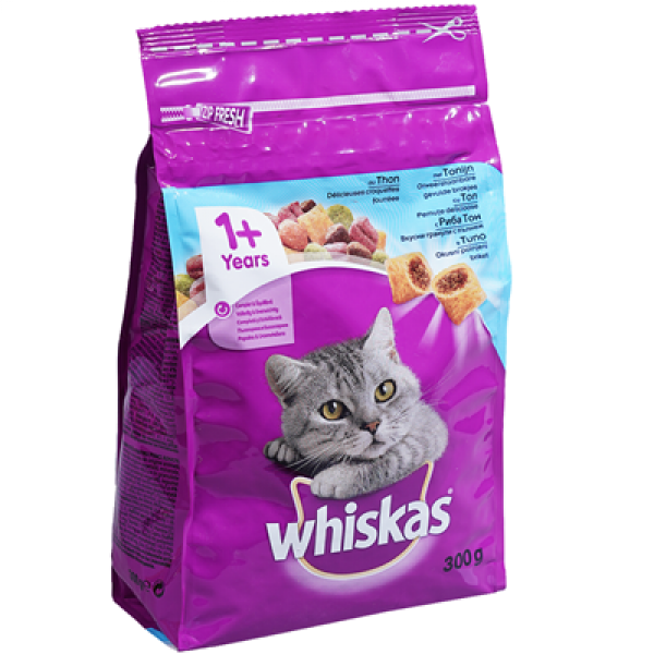 храна за котки уискас риба тон 300гр.