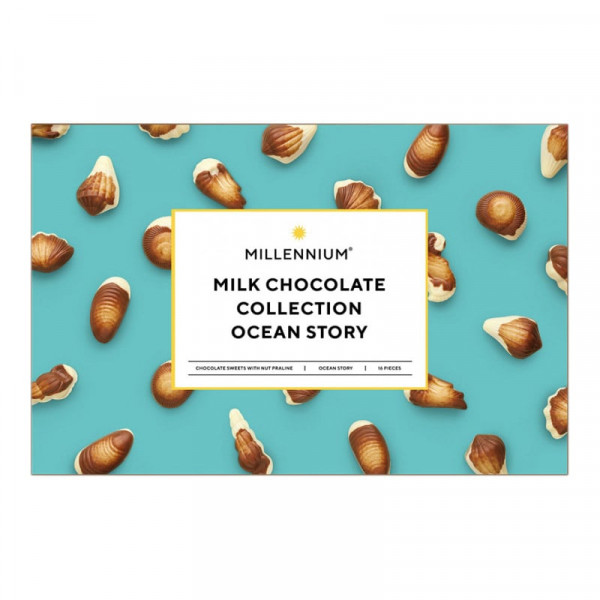 шоколадова бонбониера милениум оушън стори 170гр.