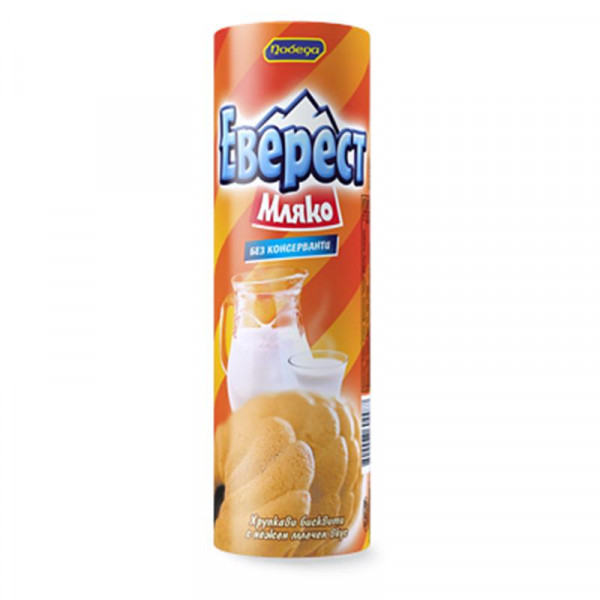 бисквити еверест с мляко 220гр.