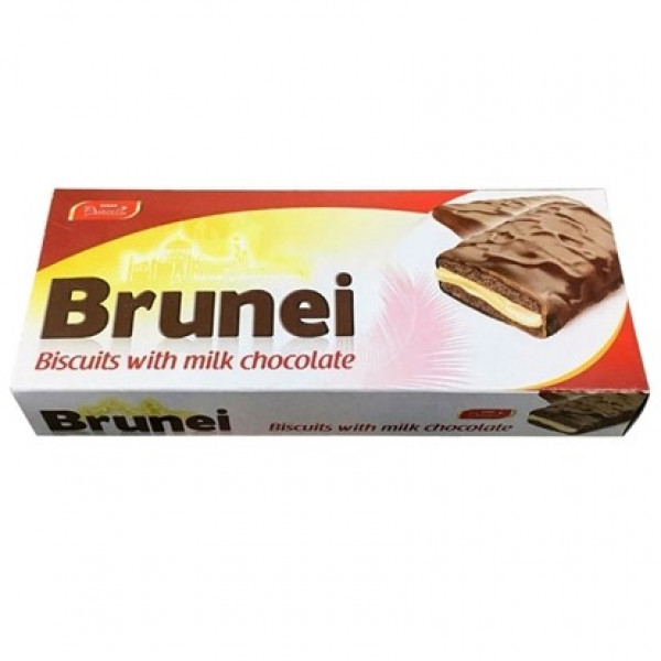 бисквити бруней с мляко и шоколад 215гр.