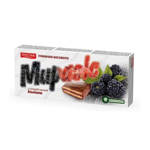бисквити мираж къпина 200гр