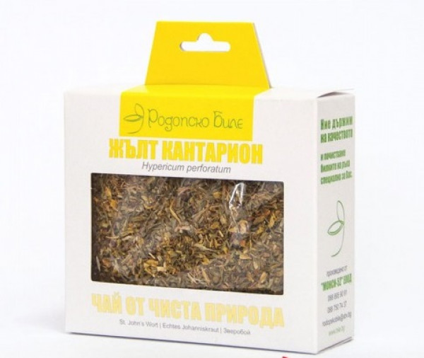 чай жълт кантарион родопско биле 40гр