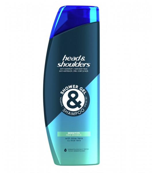 душ гел head & shoulders deep clean 360 мл.