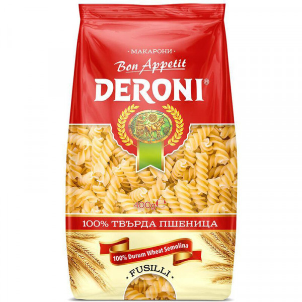 макарони дерони фусили 400гр