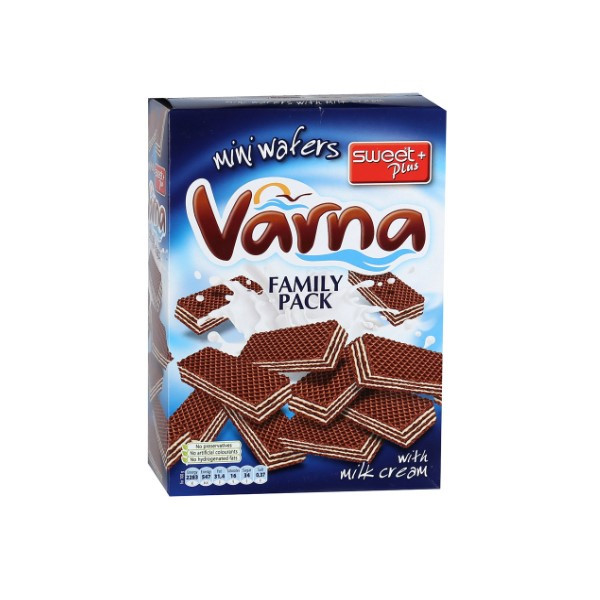 вафли варна млечен крем 280гр