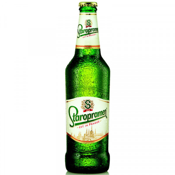бира старопрамен стъкло 500 мл