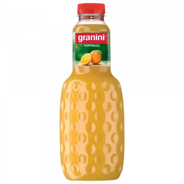 натурален сок гранини портокал 1л.