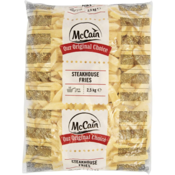 бланширан картоф маккейн  стек хаус 2,5кг