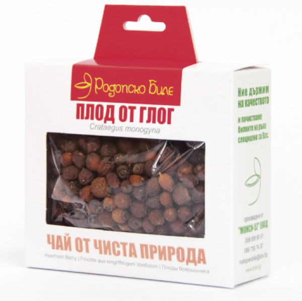 чай плод от глог родопско биле 100гр