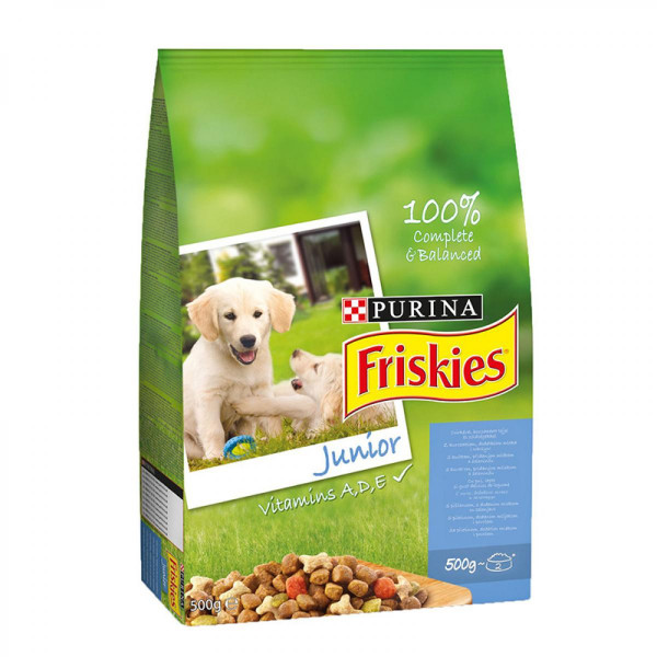 храна за кучета фрискис джуниър 500г