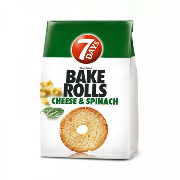 бейк ролс 7дейс със спанак и сирене 112гр.