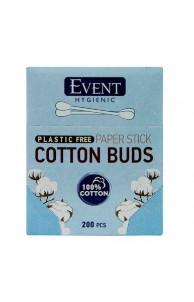 клечки за уши евент хартиена дръжка 200бр