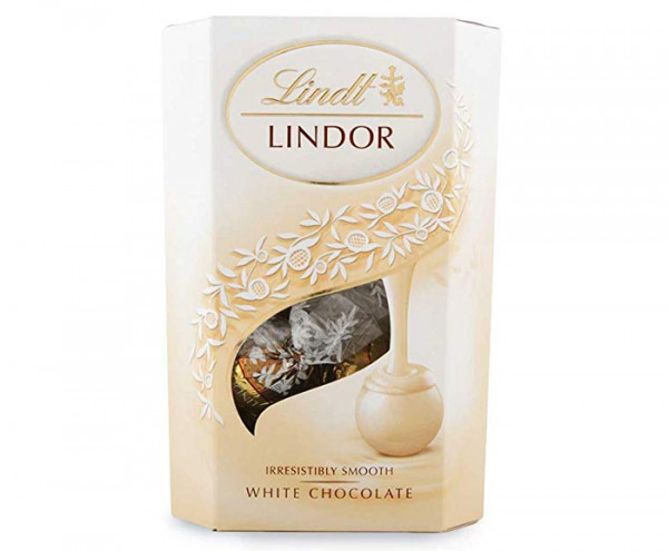 шоколадови бонбони линдт 230гр бяла кутия
