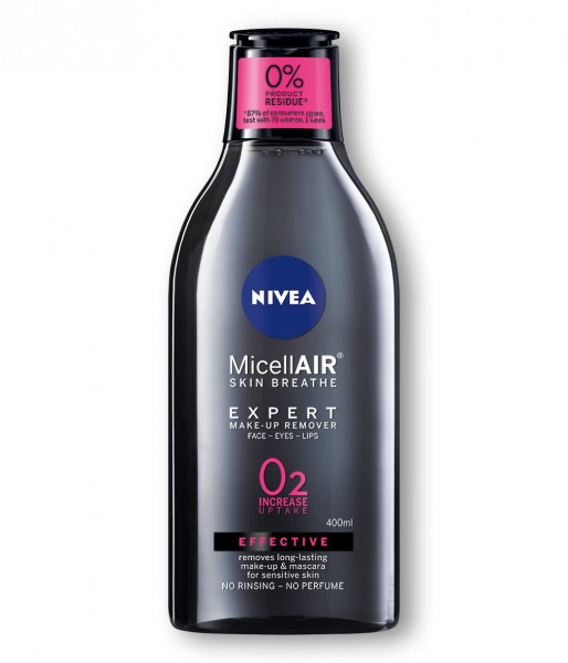 мицеларна вода нивеа маке-уп 400мл