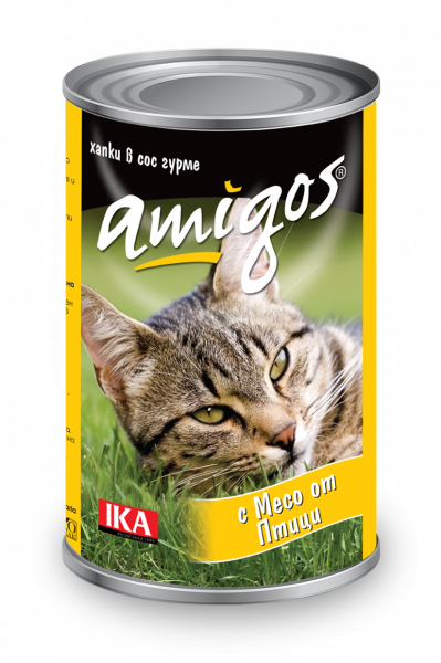 котешка храна амигос шампион 0,200гр