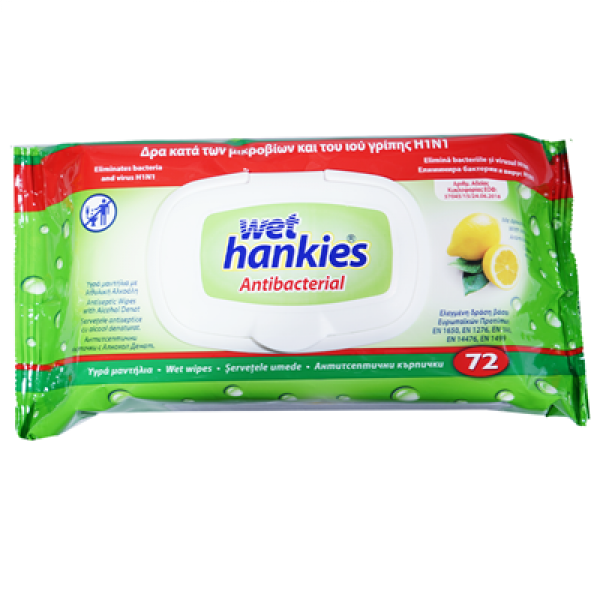 мокри кърпи хенкис 72бр