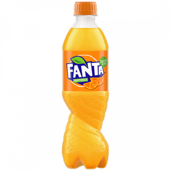 безалкохолно фанта портокал 500мл.
