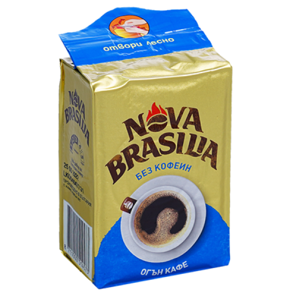 кафе нова бразилия без кофеин 100гр.