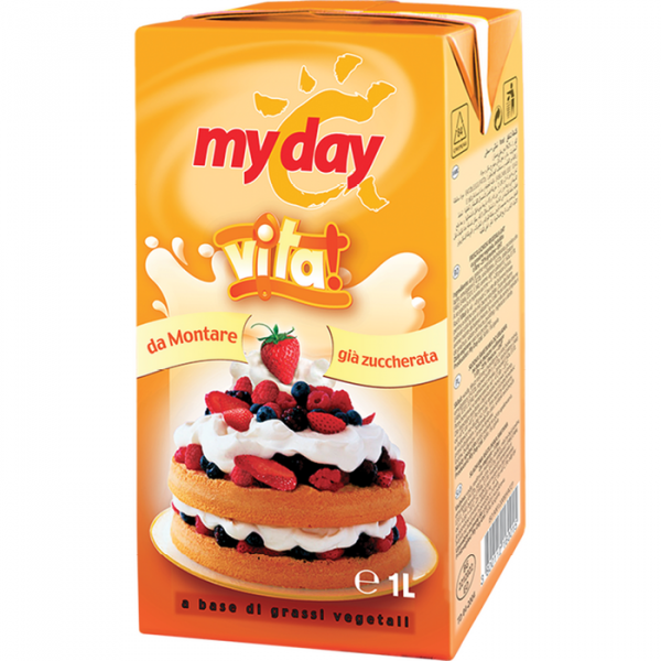 сметана  сладкарска  май дей вита 1л