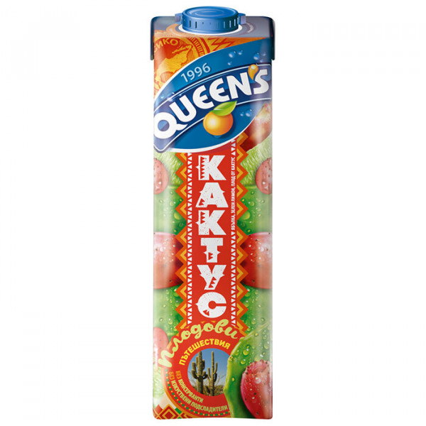 нат.сок куинс кактус 1л