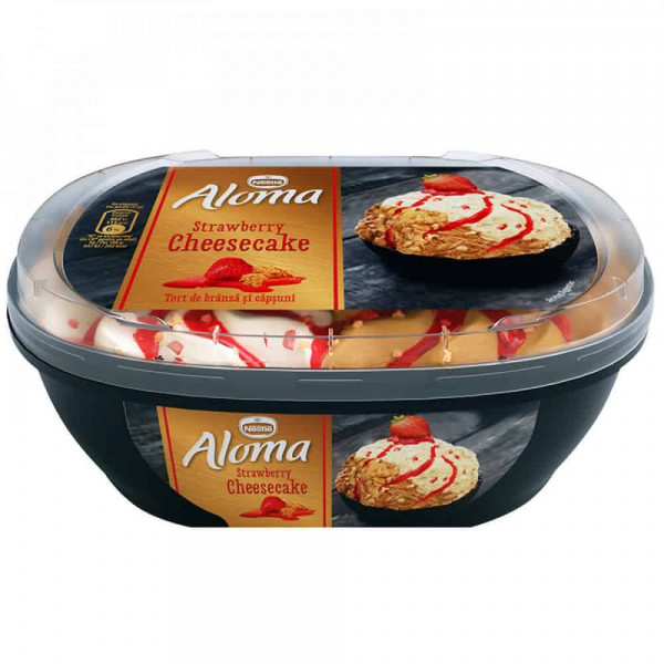 сладолед алома чийзкейк 490 гр / 900мл