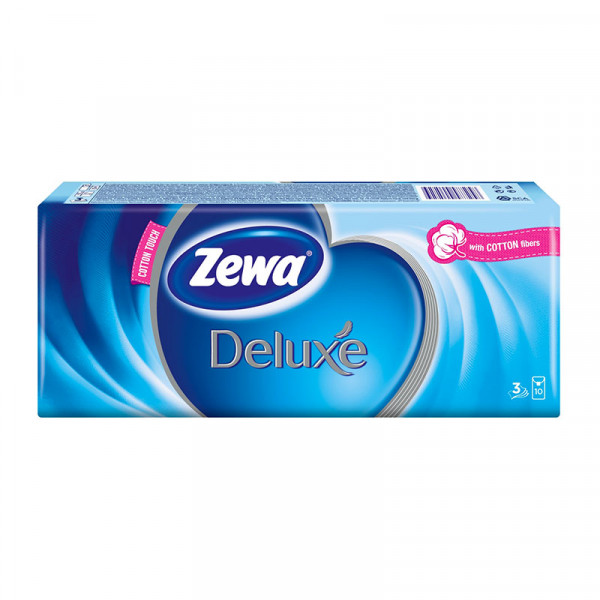 носни кърпи зева делукс 10бр.