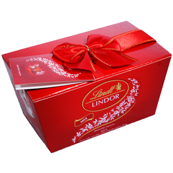 бонбони линдор млечен шоколад балотина 250 гр