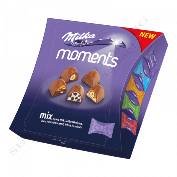 ш.б милка моменти асорти микс 97гр