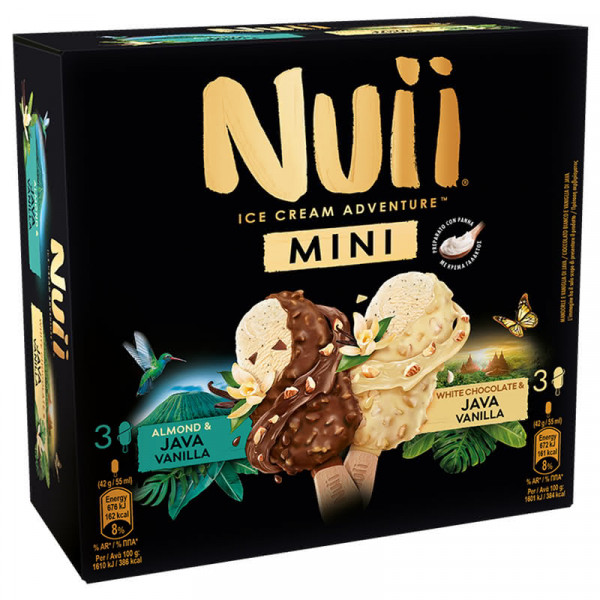 сладолед нюи бадем и ванилия ява 90мл.