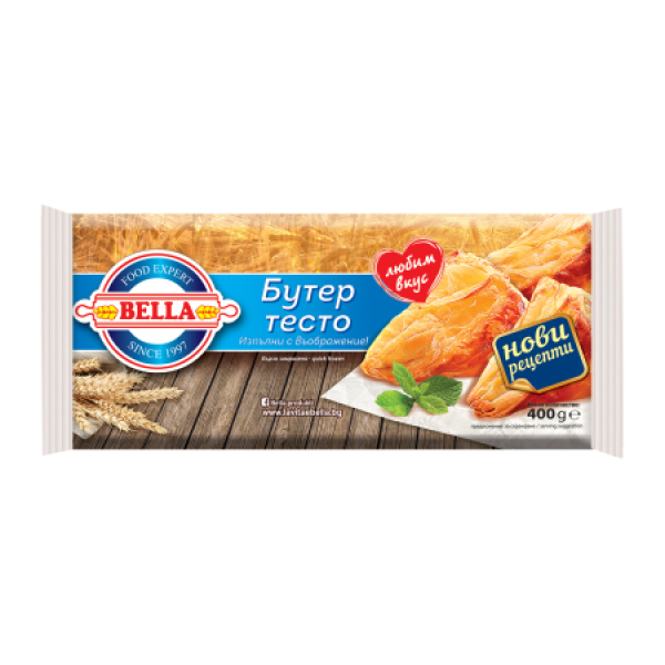 бутер тесто белла 0,400гр