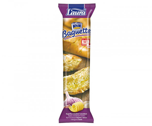 багета френска с чеснова паста и масло 175гр