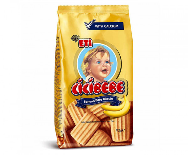 бисквити чичибебе банан 172 гр