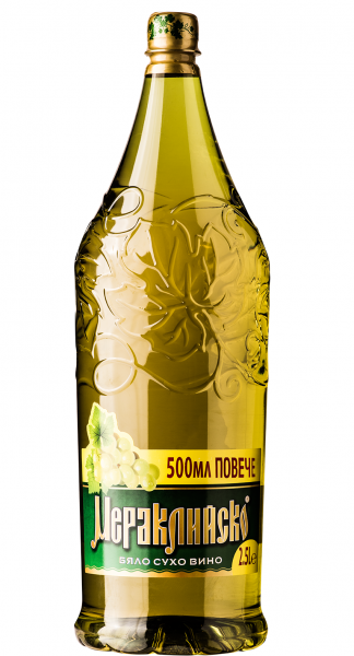 бяло вино мераклийско 2л