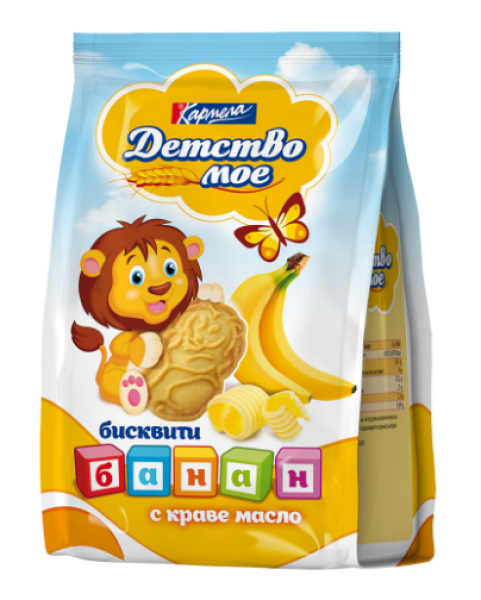 бисквити детство мое детски  банан 100гр