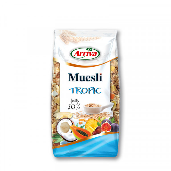 Мюсли Аррива Тропик - 375гр.