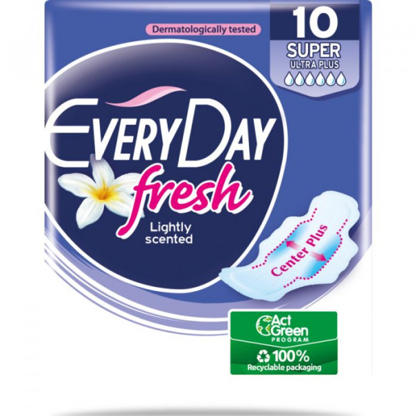 дамски превръзки евридей фреш нормал 10 ултра