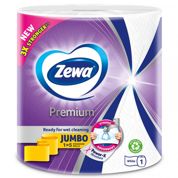 кухненска ролка zewa джъмбо 1бр